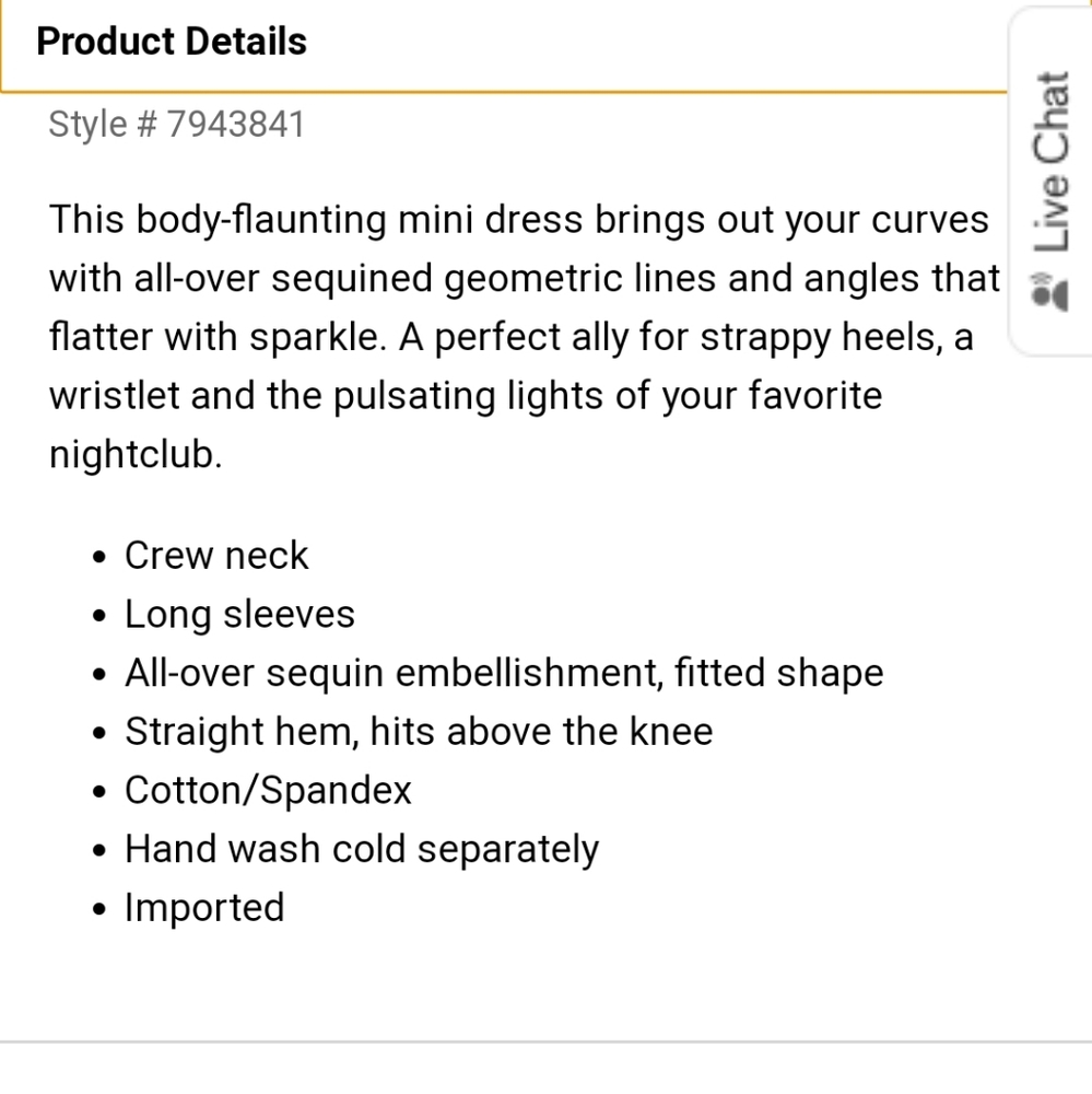 ๐HP๐ Sequined Express Bodycon Holiday Dress - Picture 5 of 5